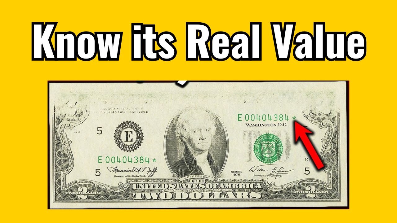 Old $2 Bill Could Be Worth Thousands