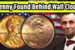 Old Penny Behind Clock Sparks National Craze