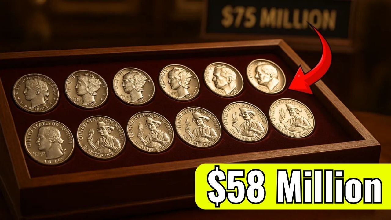 Rare Dimes and Bicentennial Quarter Found in Old Jar Could Be Worth $58 Million Each