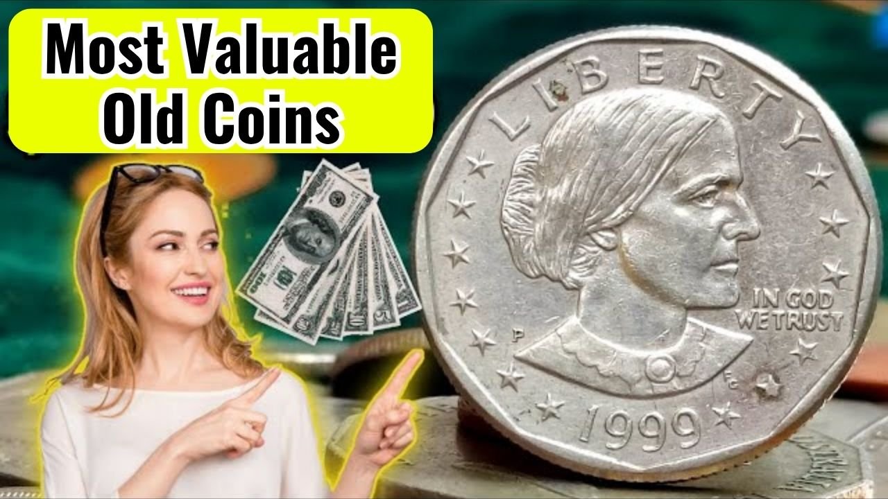 1999 P Susan B Anthony Liberty $1.00 One Dollar Coin Most Valuable Old Coins
