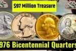4 Rare Bicentennial Quarters